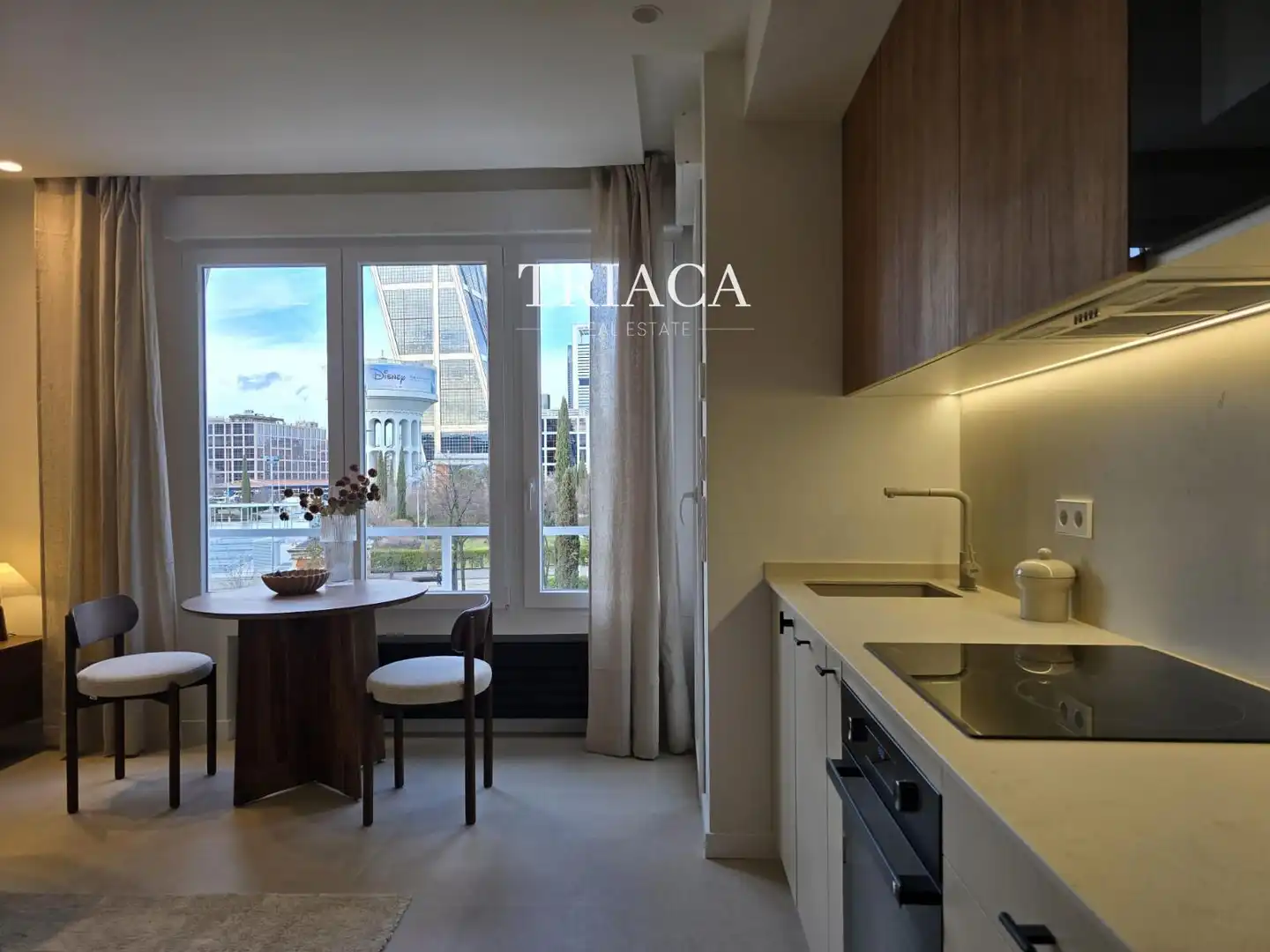 Cocina de Piso de alquiler en Madrid con Aire acondicionado, Calefacción y Terraza