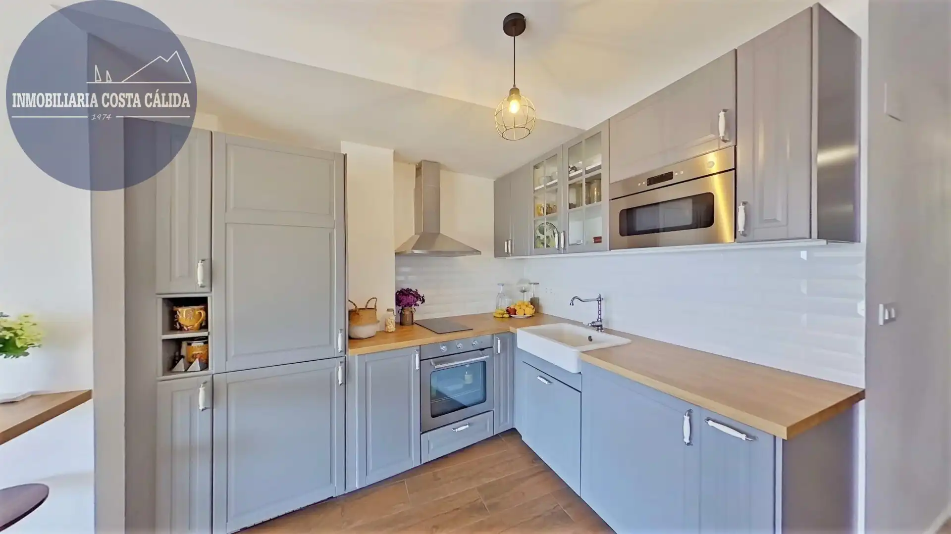 Kitchen of Apartments for sale in Águilas  with Air Conditioner, Heating and Furnished