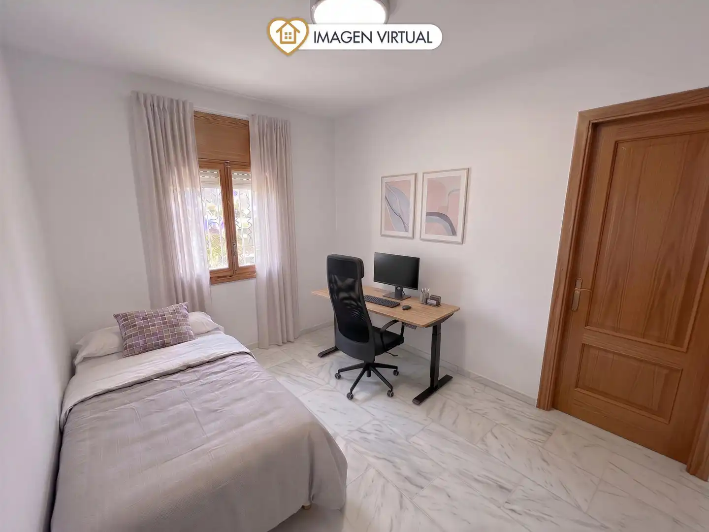 Habitación de Casa o chalet en venta en Vallirana con Calefacción, Jardín privado y Terraza