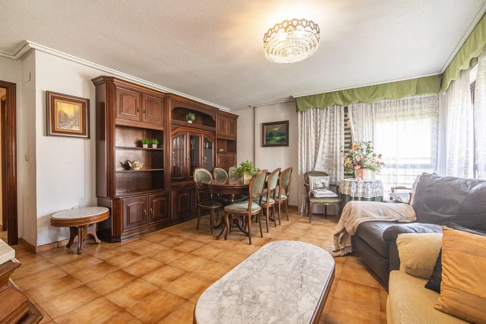 Sala de estar de Piso en venta en Elche / Elx con Aire acondicionado, Calefacción y Balcón