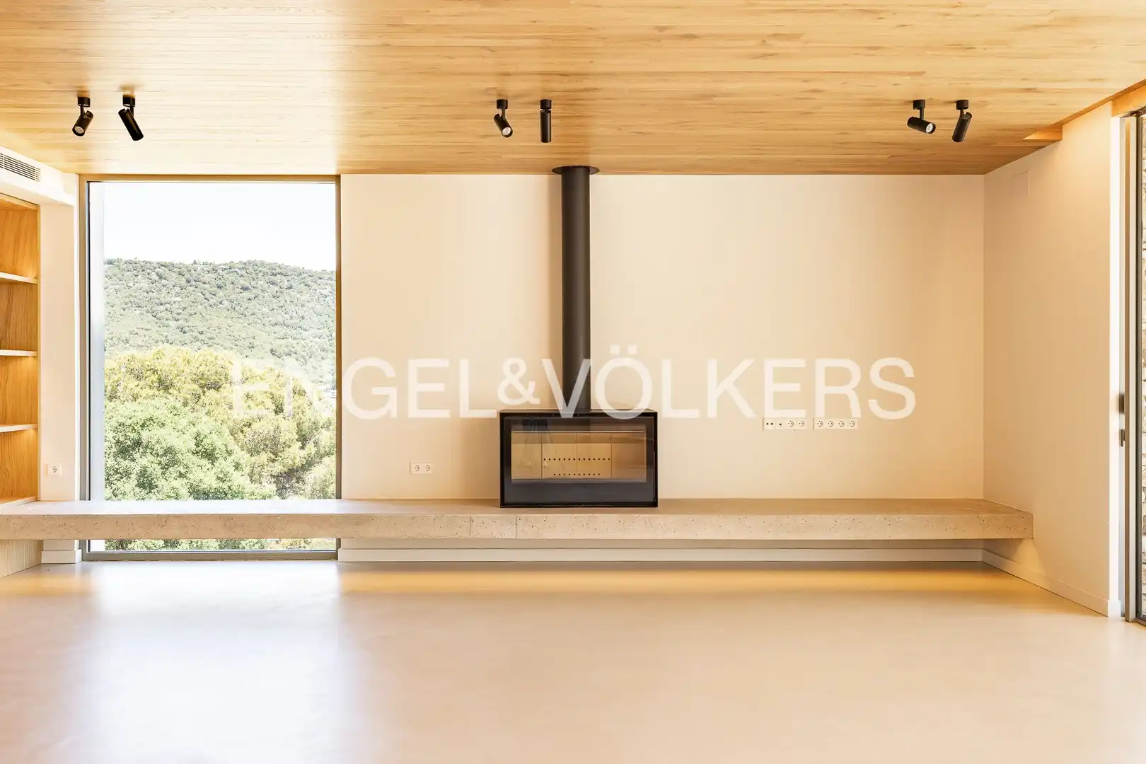 Living room of Houses for sale in Cabrils  with Heating, Private garden and Parquet flooring