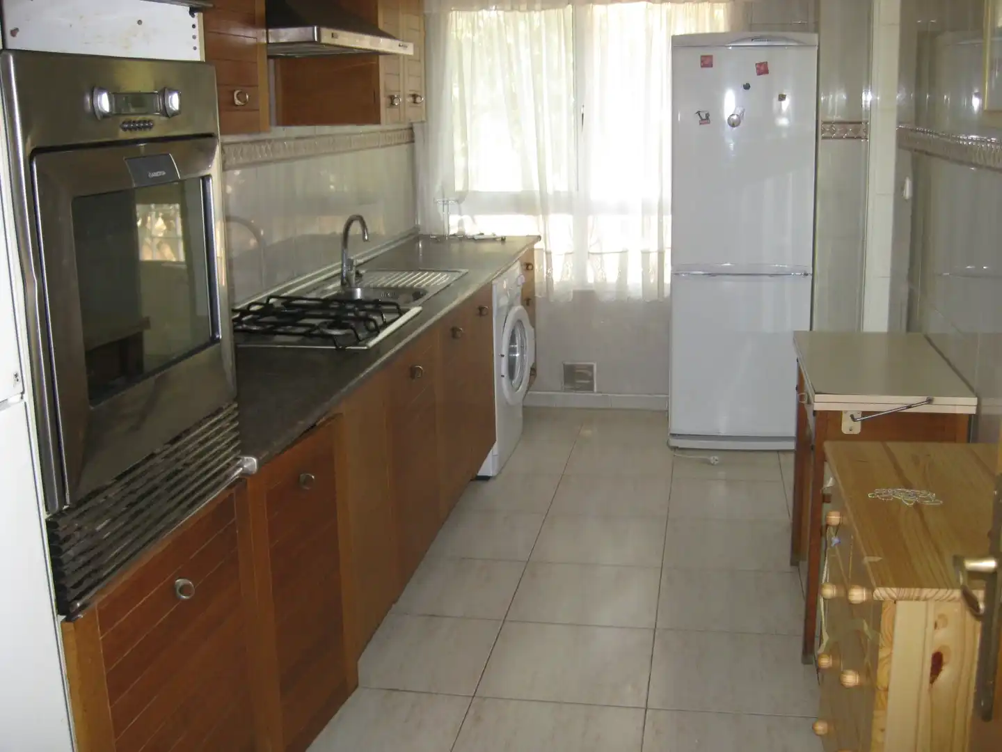 Cocina de Piso de alquiler en Murcia con Amueblado, Lavadora y Balcón