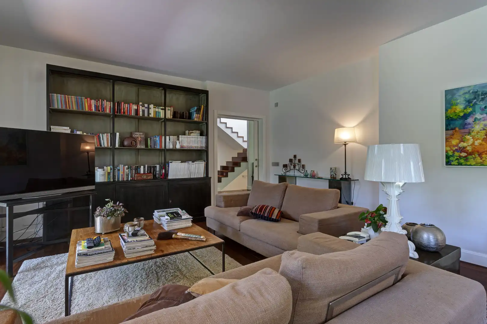 Living room of Houses for sale in Real Sitio de San Ildefonso  with Air Conditioner, Heating and Private garden
