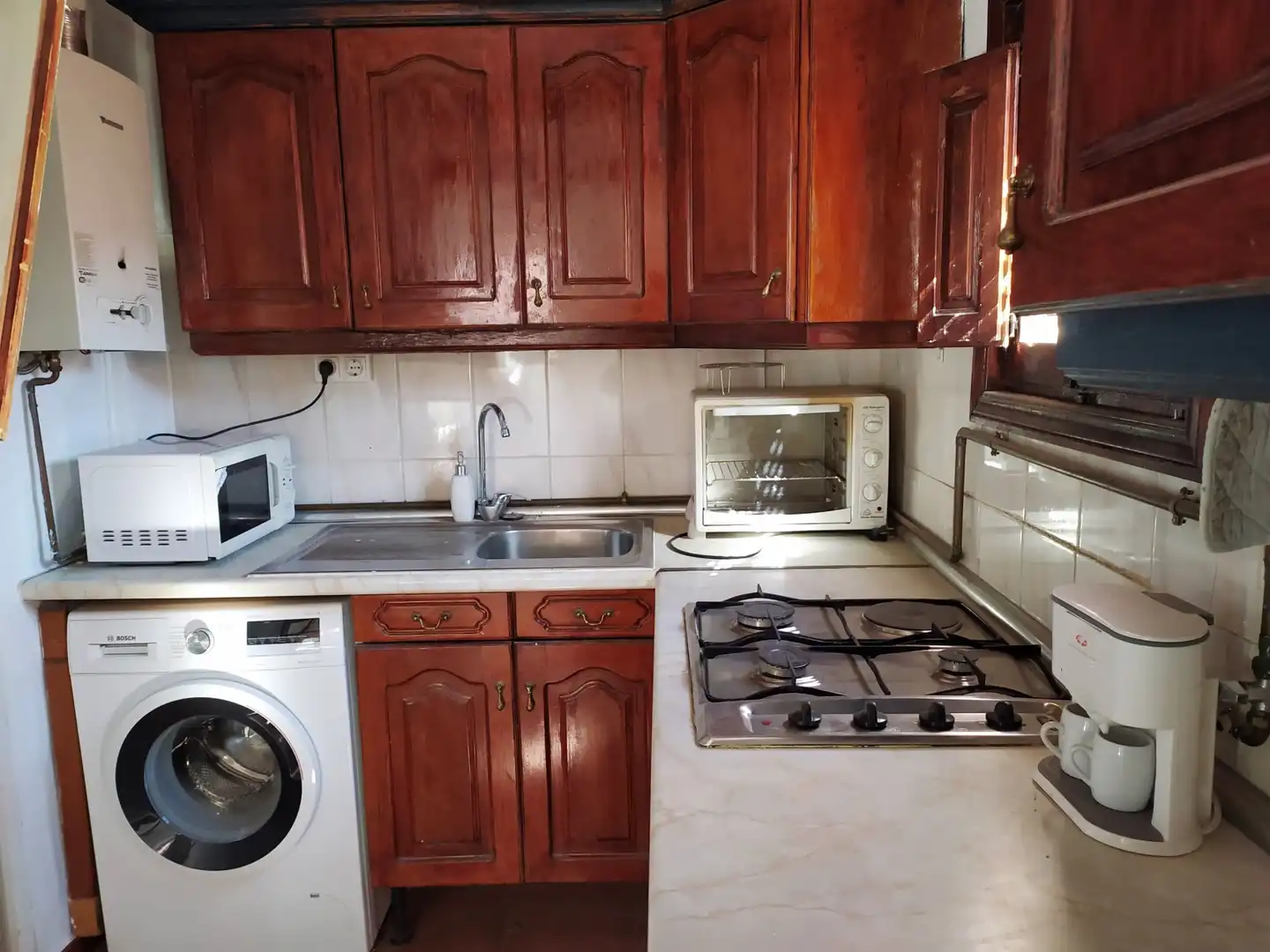 Cocina de Ático en venta en Madrid con Aire acondicionado, Calefacción y Amueblado