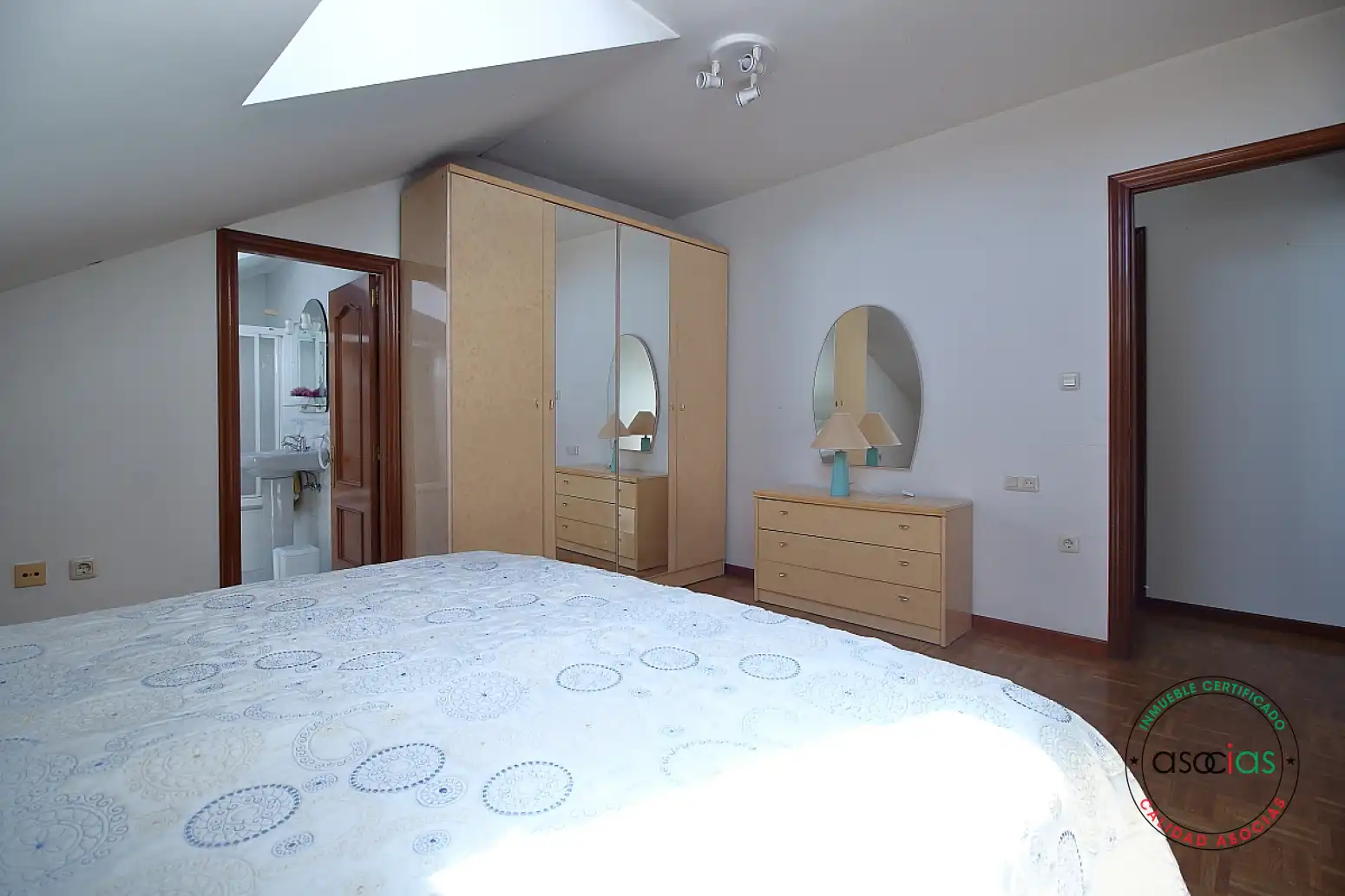 Bedroom of Flat for sale in Gijón   with Heating, Parquet flooring and Storage room