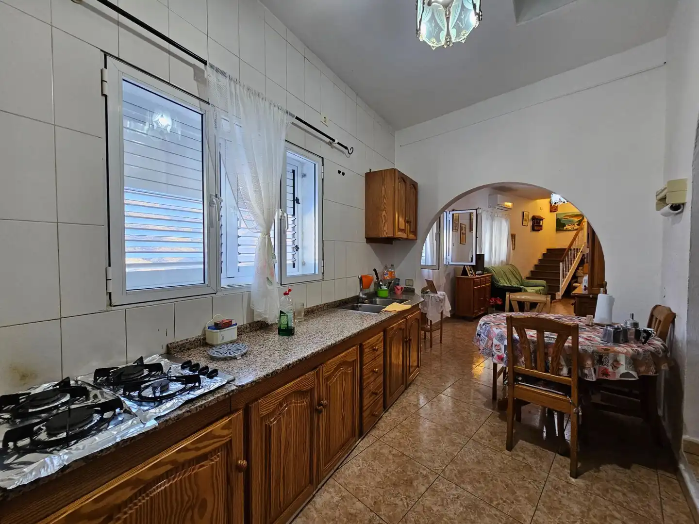 Cocina de Finca rústica en venta en Tejeda