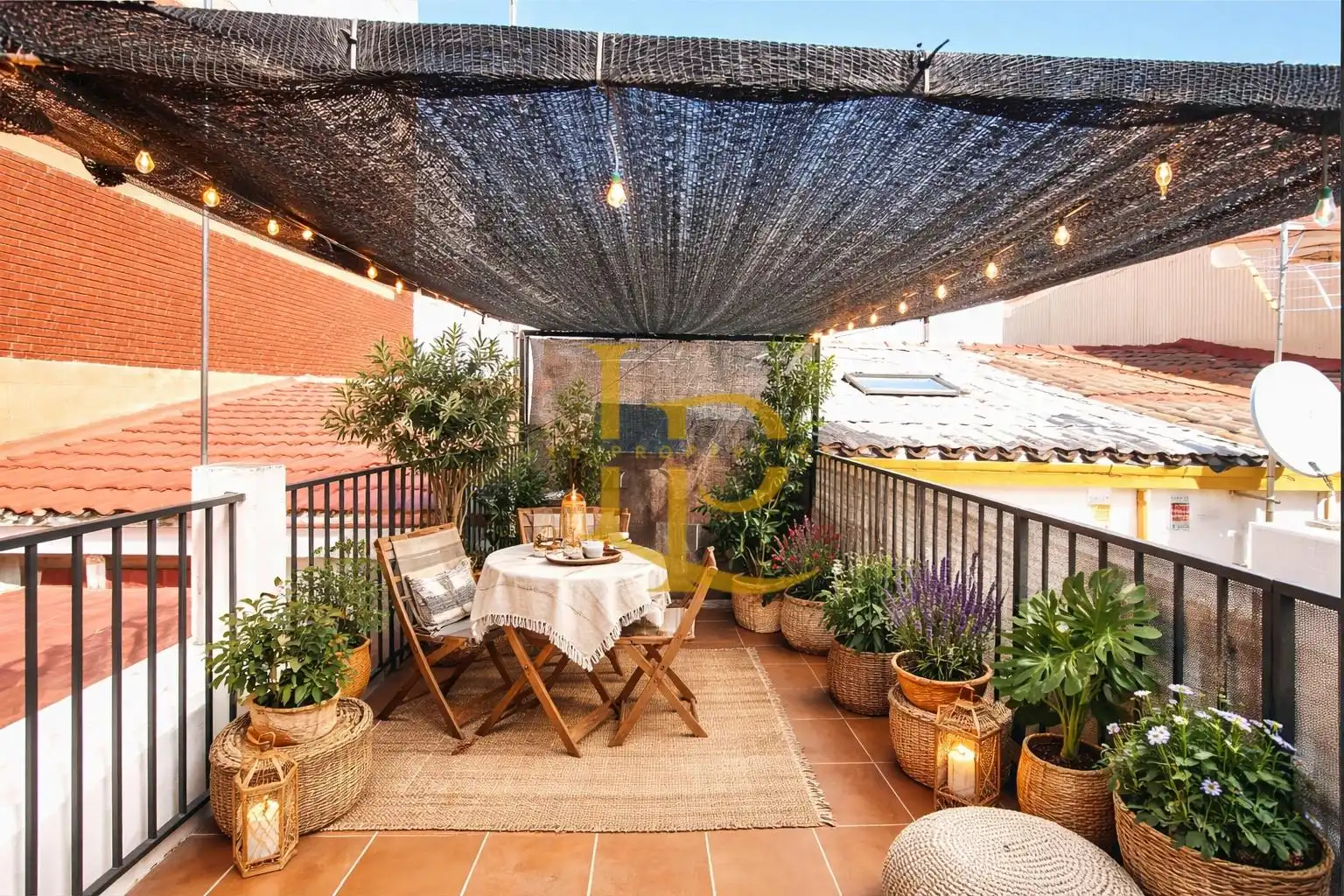 Terraza de Casa o chalet en venta en Sabadell con Aire acondicionado, Parquet y Terraza
