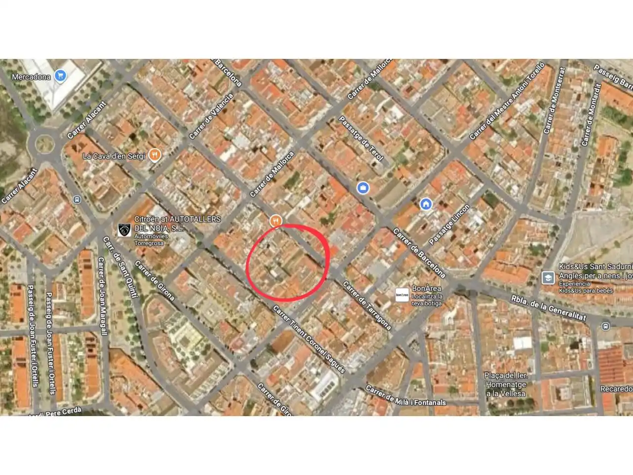 Außenansicht von Fabrik Grundstücke zum Verkauf in Sant Sadurní d'Anoia