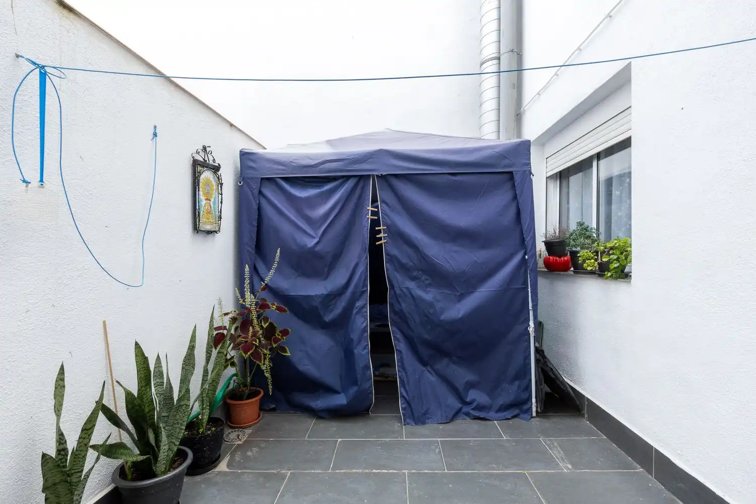 Garden of Flat for sale in Pueblo