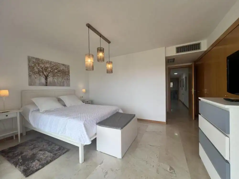 Bedroom of Apartments for rent in Marbella  with Air Conditioner, Heating and Terrace