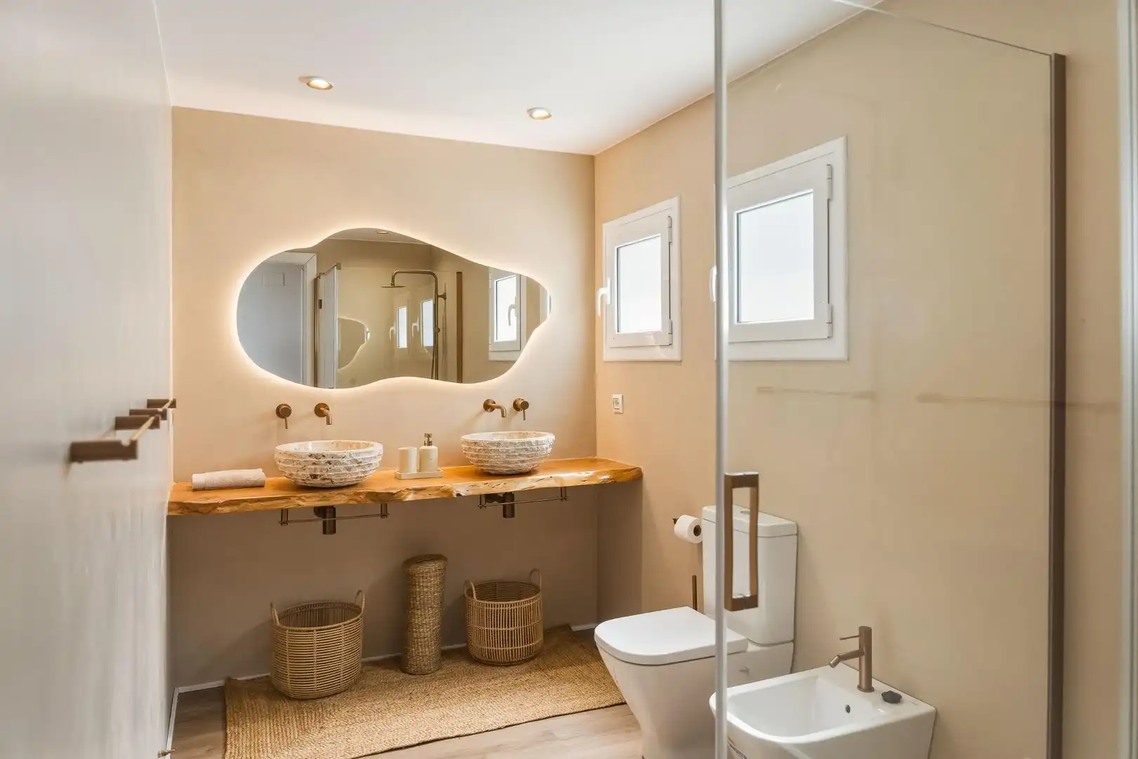 Baño de Casa o chalet en venta en Lloret de Mar con Calefacción, Jardín privado y Terraza