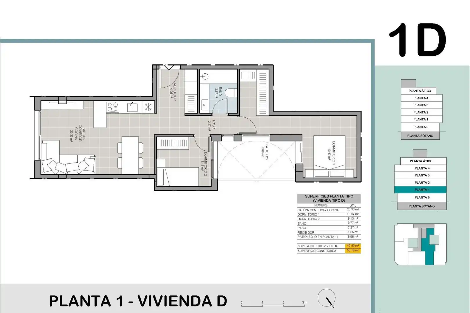 Mini appartamento in vendita a Playa del Acequión, Náufragos y Rocío del Mar, imagen 12