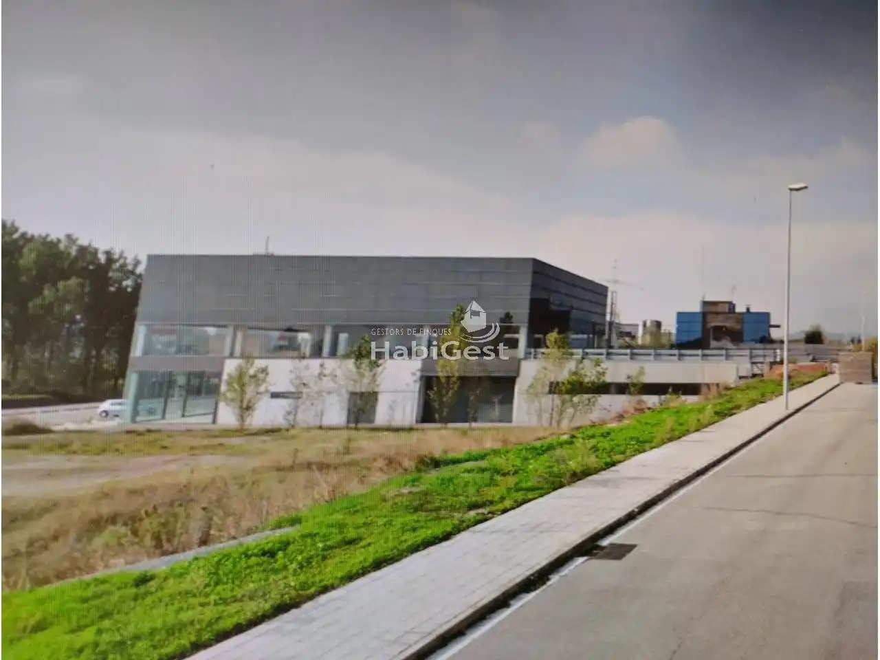 Vista exterior de Nau industrial en venda en Gurb