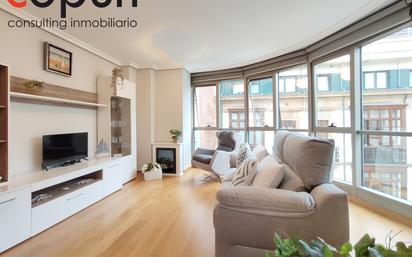 Living room of Flat for sale in Gijón 