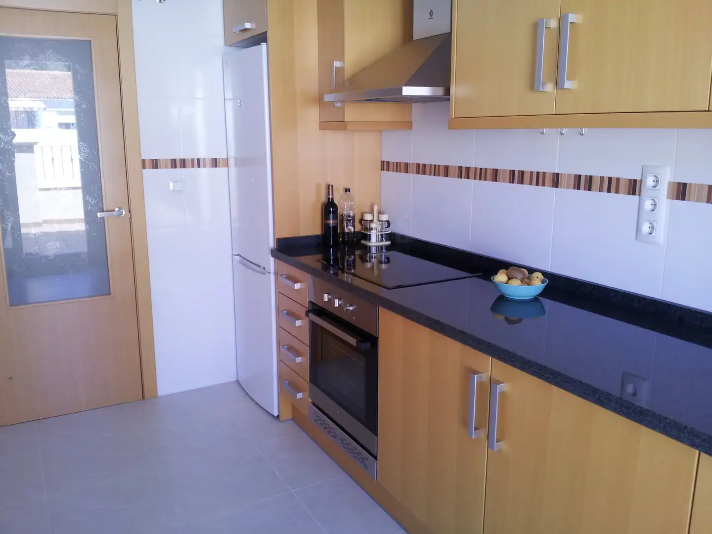 Küche von Maisonette zum Verkauf in Dénia mit Klimaanlage und Terrasse