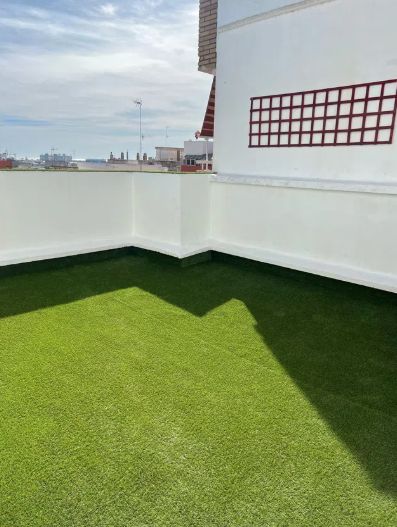 Terrace of Attic to rent in Sagunto / Sagunt  with Air Conditioner, Terrace and Furnished