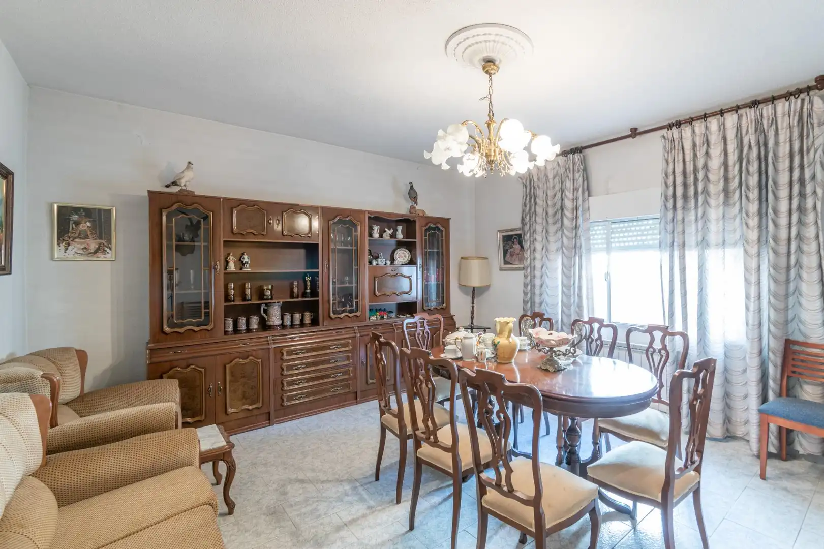 Comedor de Casa o chalet en venta en Vegas del Genil con Calefacción, Jardín privado y Terraza