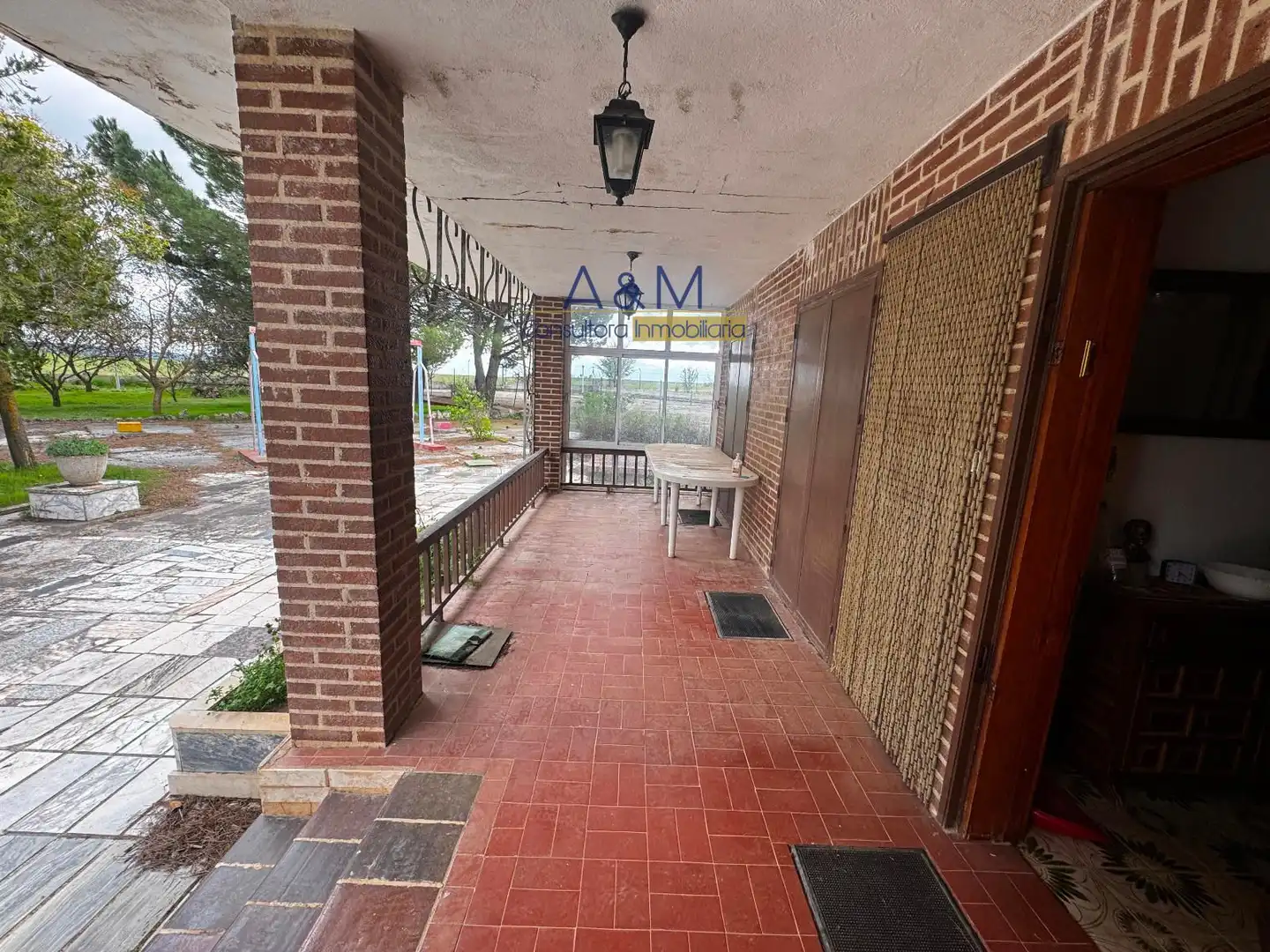 Vista exterior de Casa o chalet en venta en Trigueros del Valle con Calefacción y Jardín privado