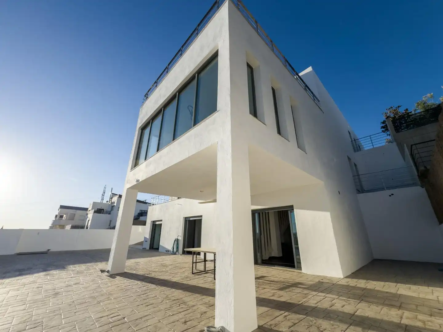 Vista exterior de Casa o xalet en venda en La Zubia amb Aire condicionat, Calefacció i Jardí privat