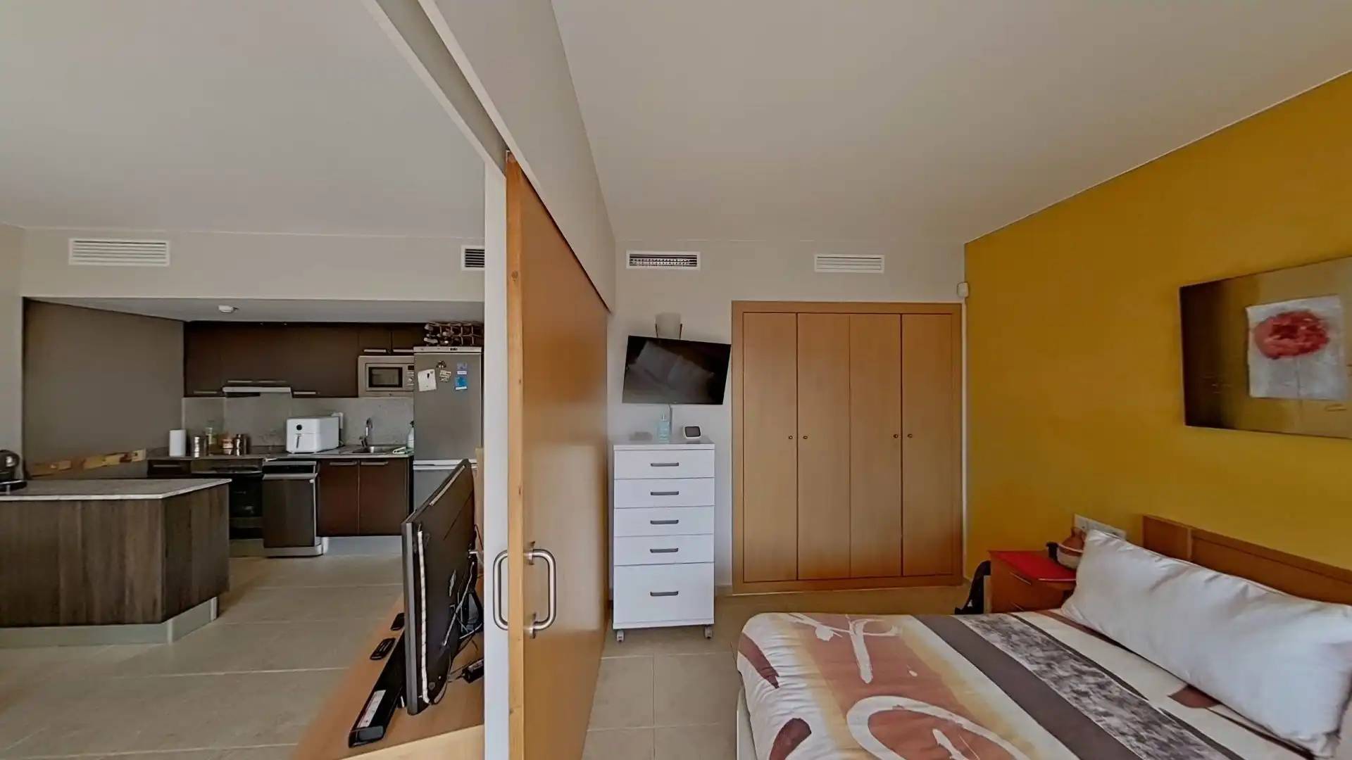 Habitación de Apartamento en venta en Roses con Aire acondicionado, Calefacción y Terraza