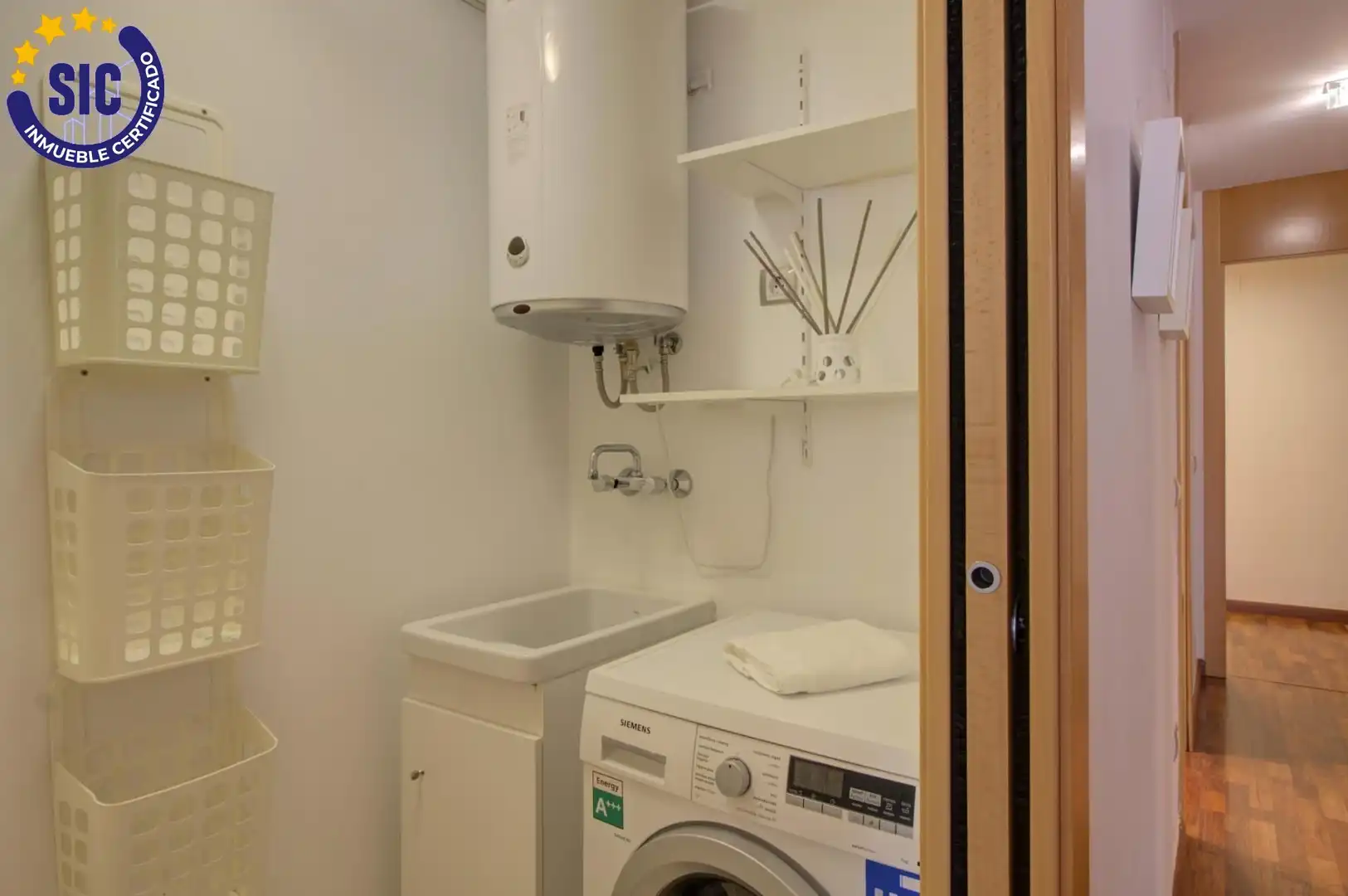 Badezimmer von Wohnung zum Verkauf in Almenara mit Parkett, Abstellraum und Möbliert