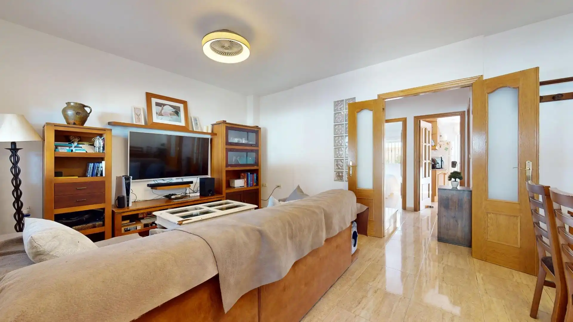 Sala de estar de Casa adosada en venta en Pilar de la Horadada con Terraza y Balcón