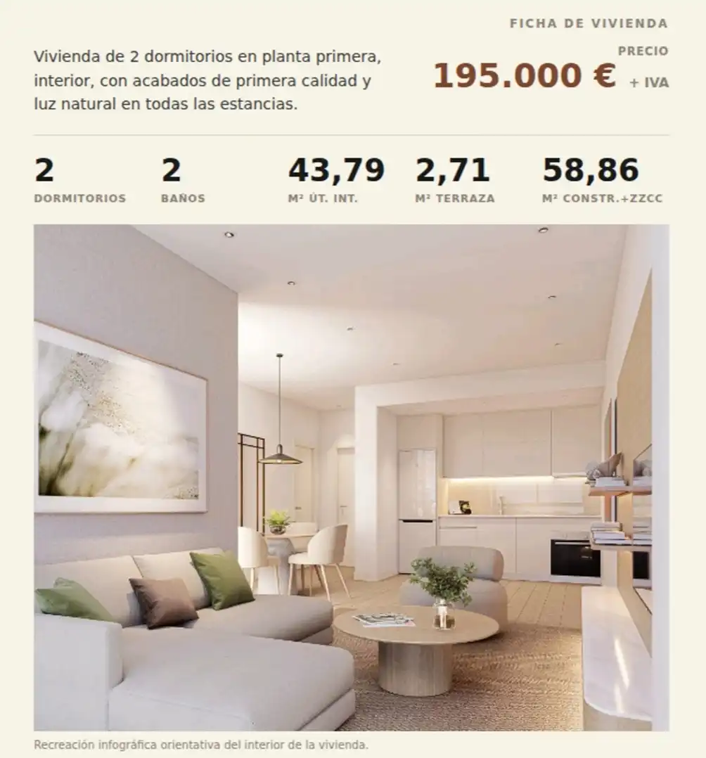 Apartament amb terrassa en venda a Calle Ermita 45, imagen 4