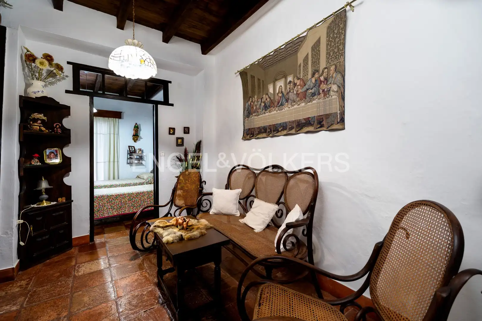 Living room of Houses for sale in Grazalema  with Air Conditioner, Heating and Storage room