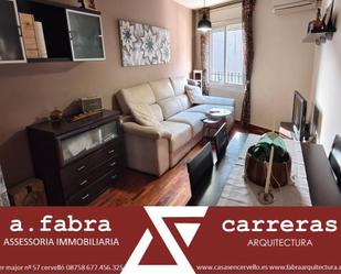 Living room of Flat for sale in Cervelló  with Air Conditioner, Heating and Parquet flooring