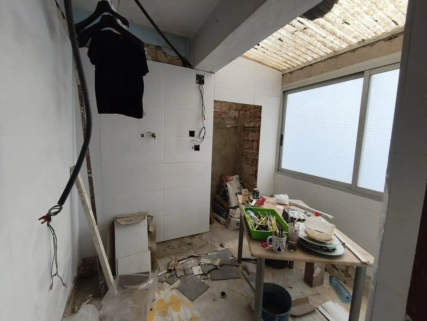 Badezimmer von Wohnung zum Verkauf in Massamagrell mit Klimaanlage und Terrasse