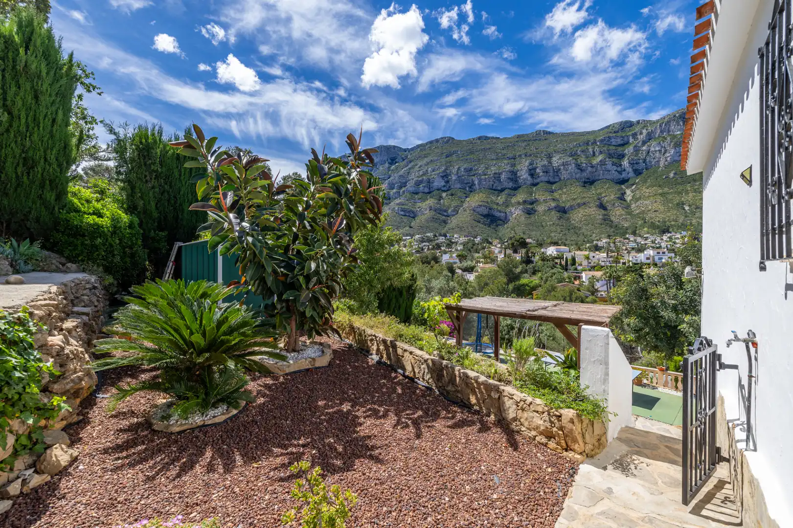 Garden of Houses for sale in Dénia  with Air Conditioner, Private garden and Terrace
