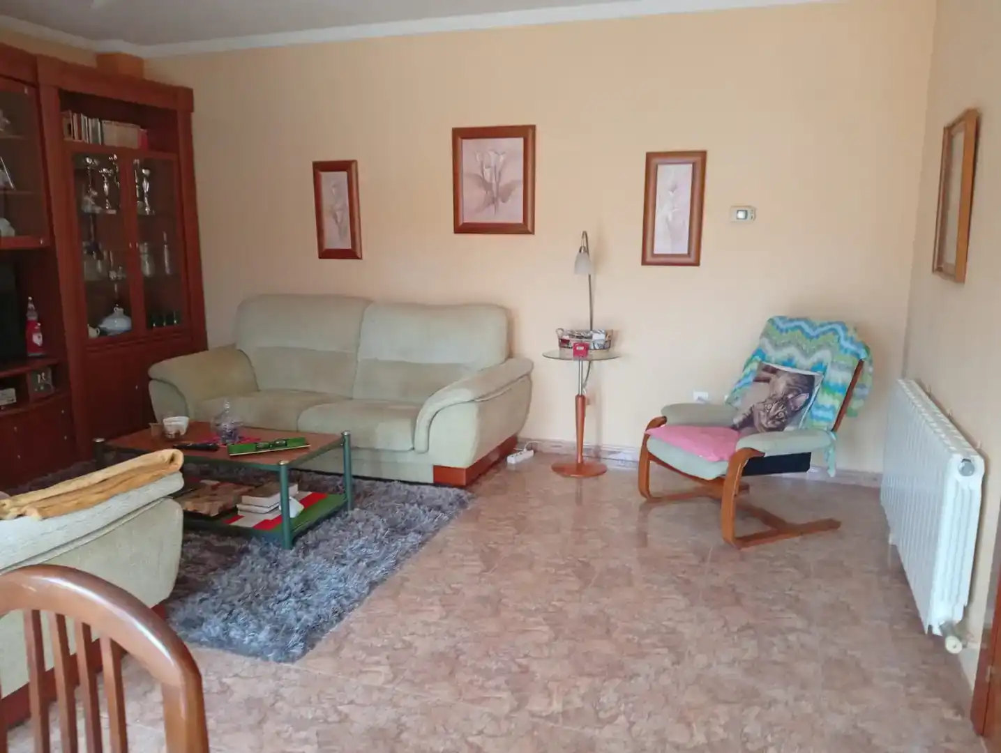Sala de estar de Casa o chalet en venta en Pozoantiguo con Jardín privado y Amueblado