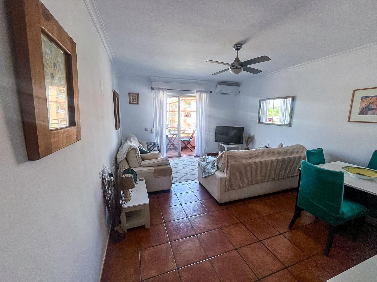 Living room of Flat for sale in Algorfa  with Air Conditioner and Balcony