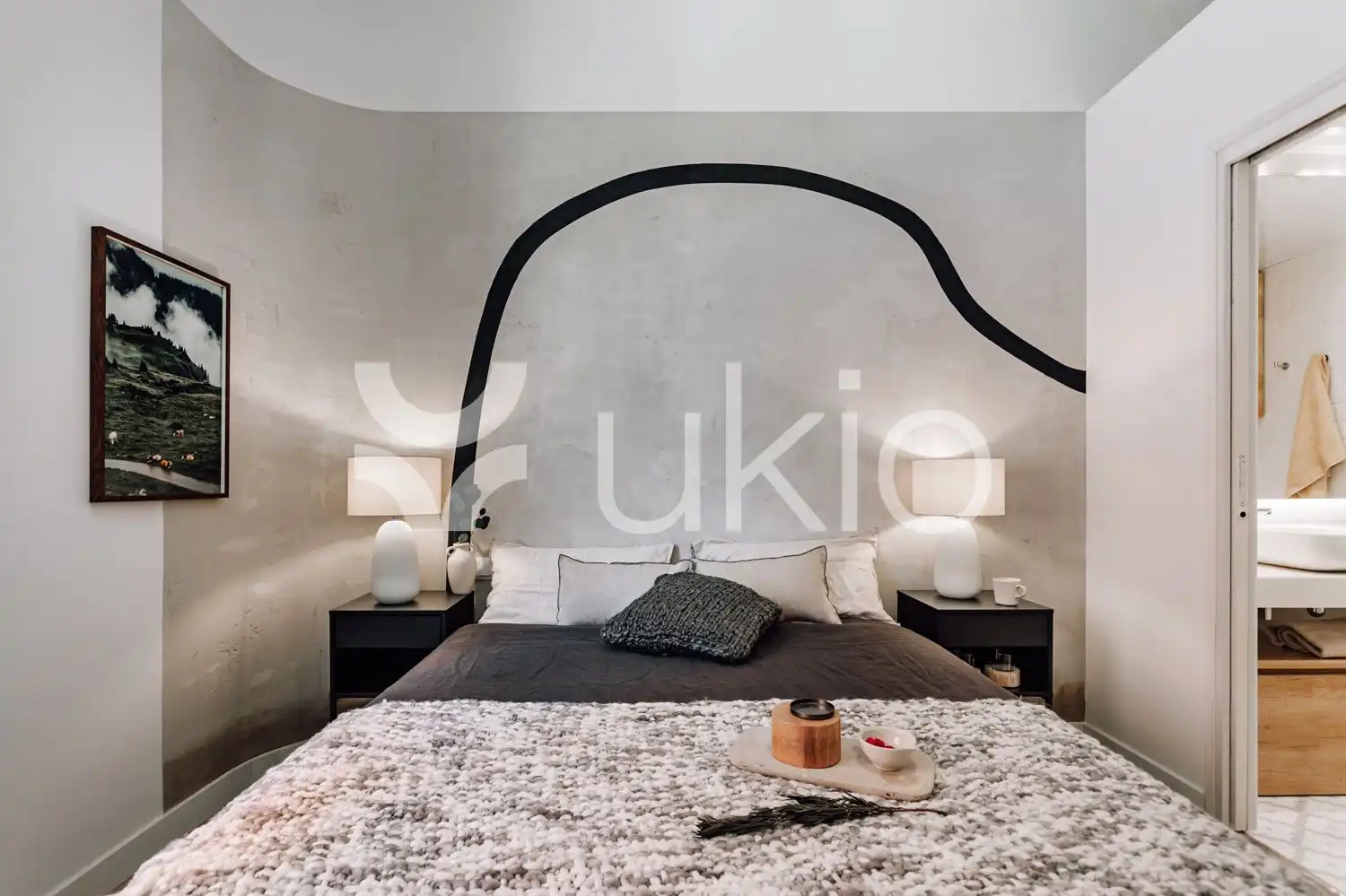 Habitación de Apartamento de alquiler en Barcelona con Aire acondicionado, Amueblado y Horno