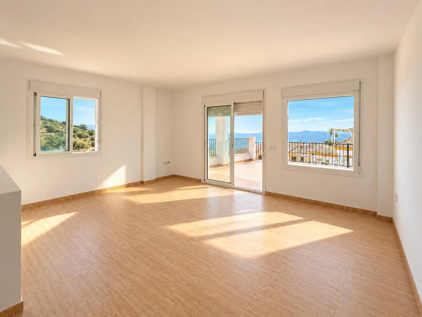 Living room of Flat for sale in Periana, Málaga