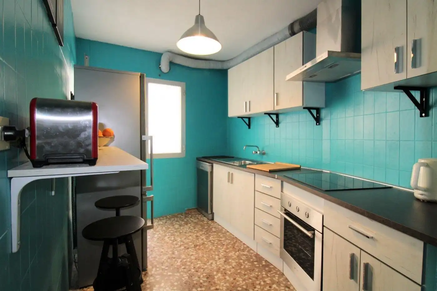 Cocina de Piso para compartir en Murcia con Aire acondicionado, Calefacción y Terraza