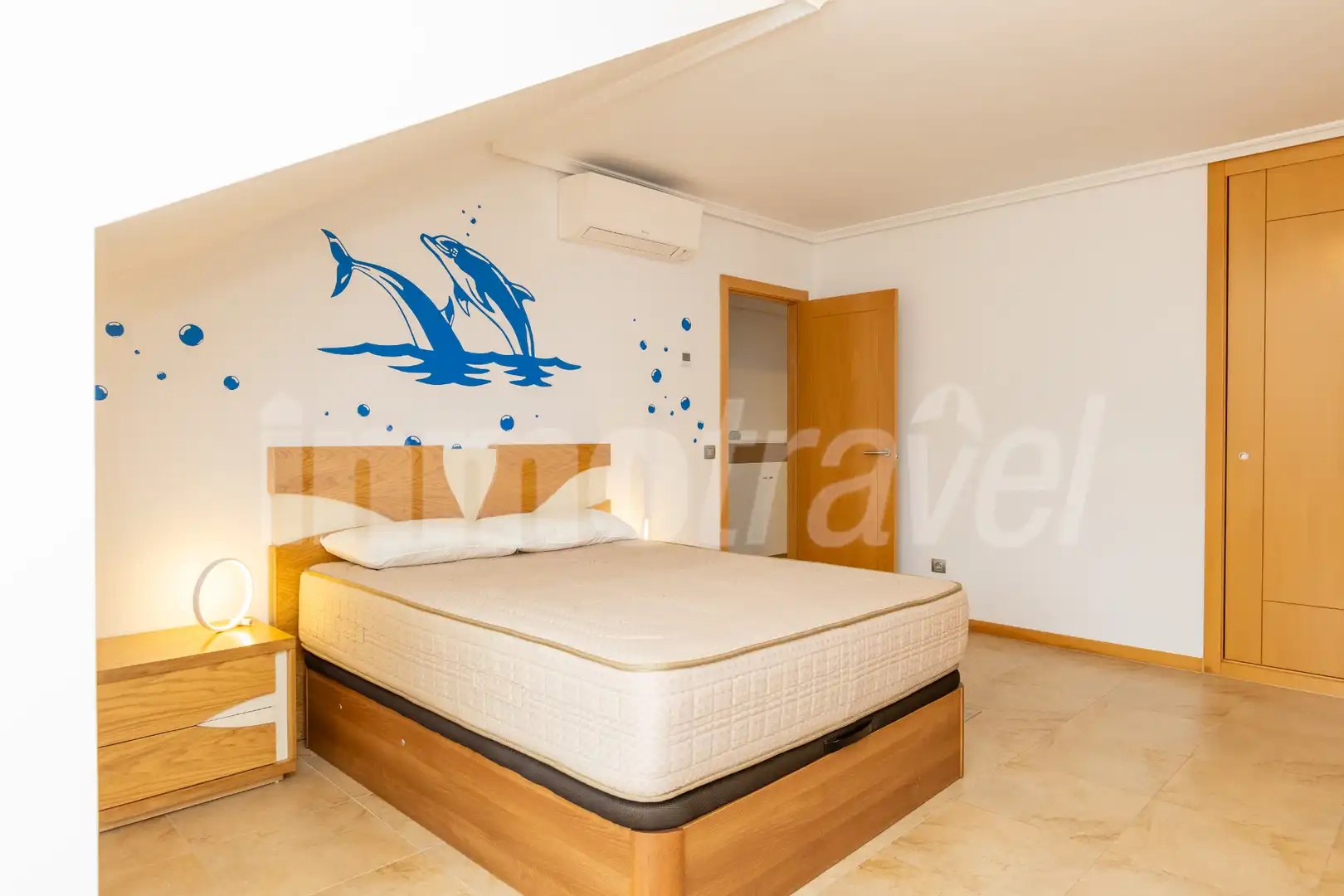 Bedroom of Attic for sale in Sanxenxo  with Air Conditioner, Heating and Terrace