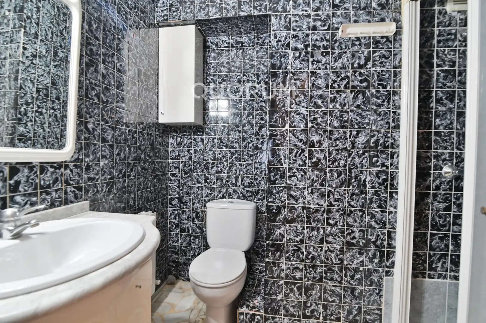 Bathroom of Flat for sale in Usansolo  with Heating, Terrace and Storage room