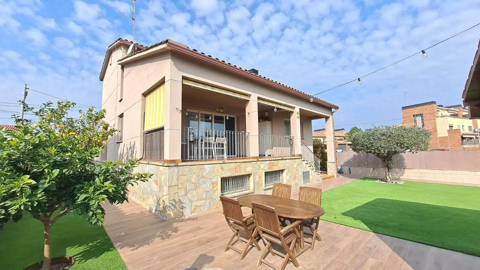 Terrassa de Casa o xalet en venda en Abrera amb Aire condicionat, Calefacció i Jardí privat