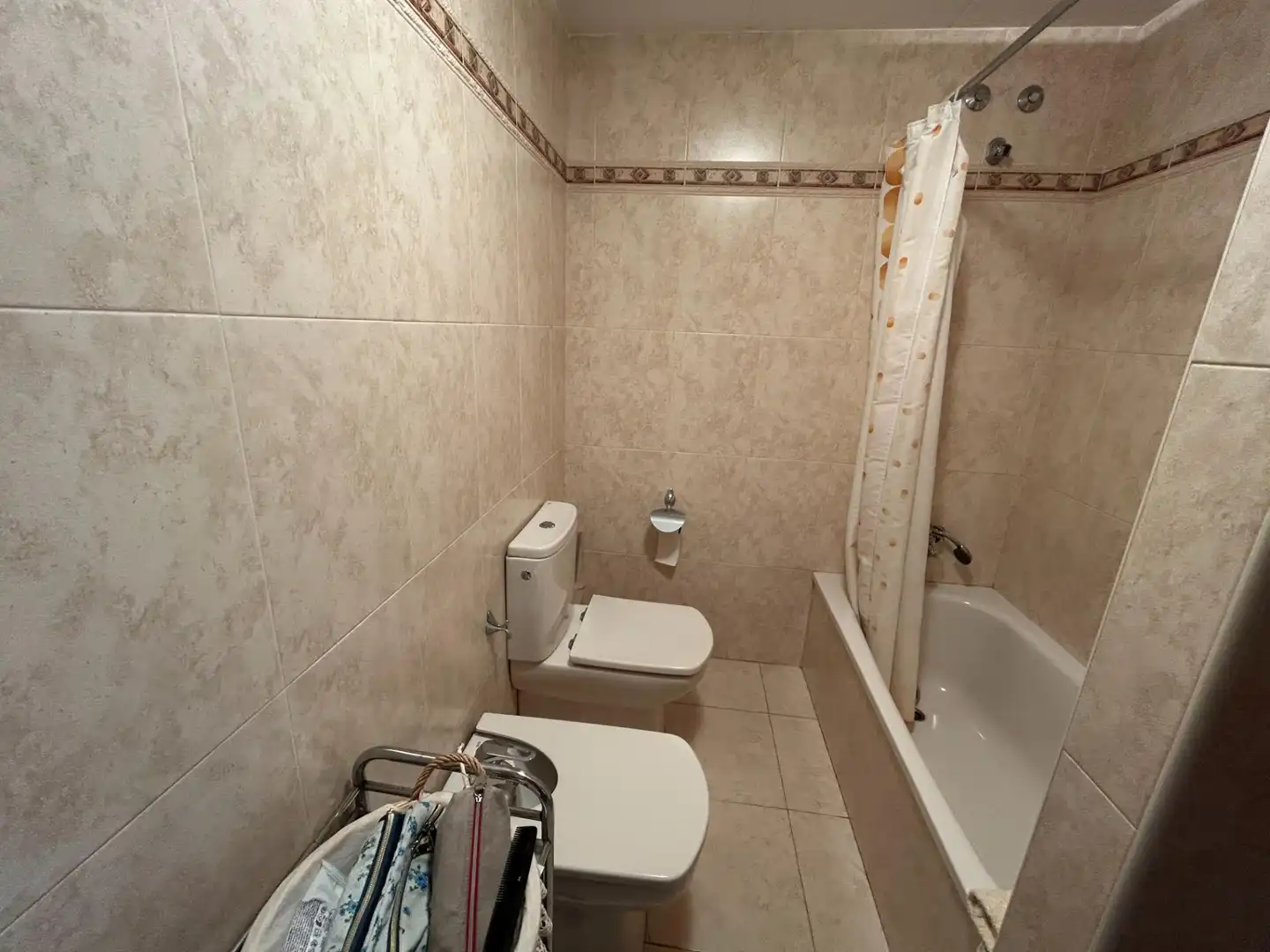 Badezimmer von Wohnung zum Verkauf in Cullera mit Klimaanlage und Möbliert
