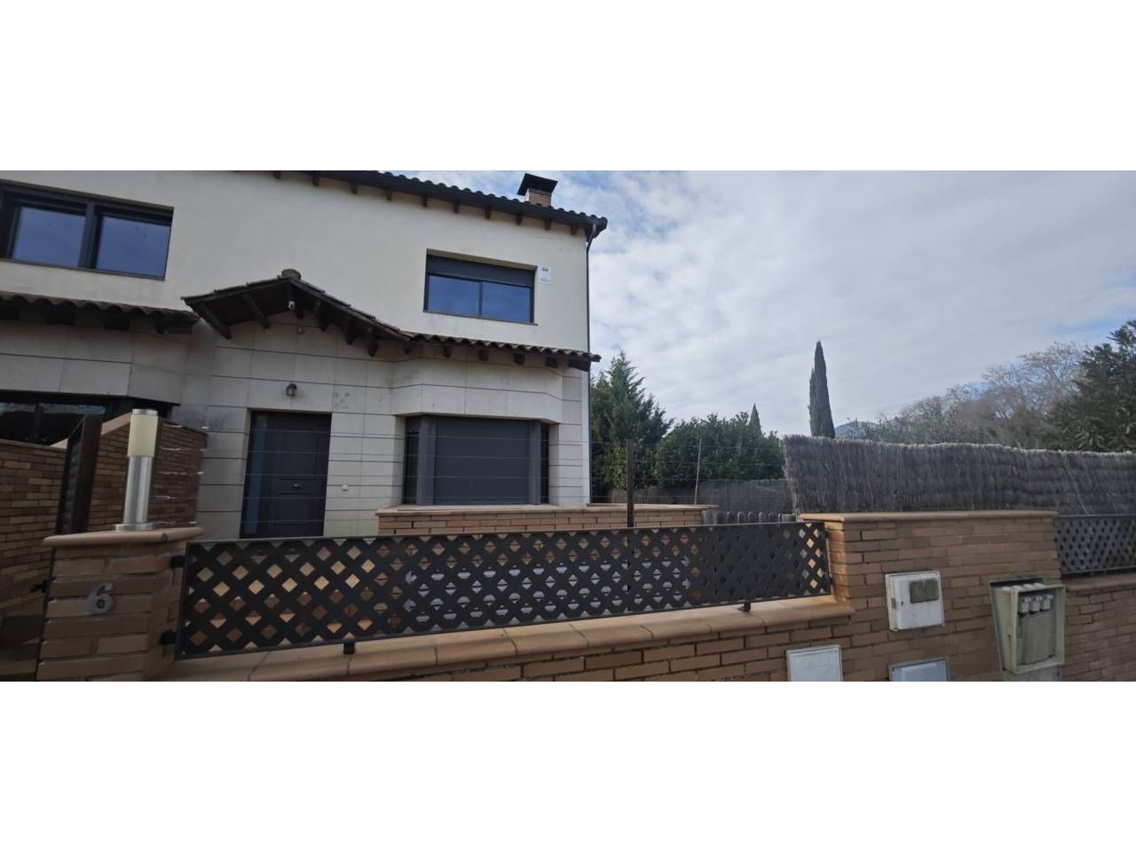 Vista exterior de Casa adosada de lloguer en Sant Esteve de Palautordera amb Jardí privat i Terrassa