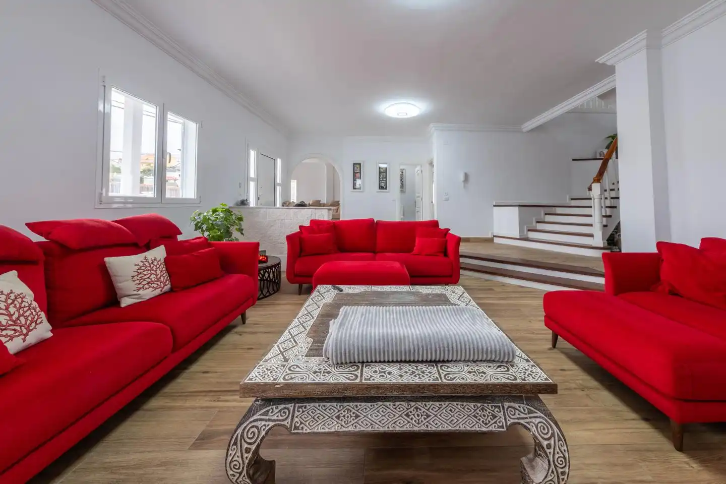 Living room of Houses for sale in Santa Brígida
