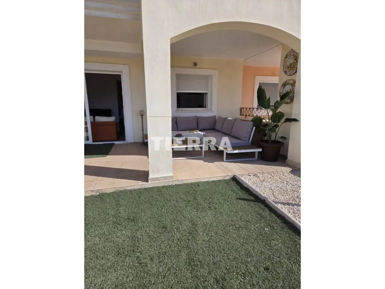 Terrasse von Wohnung zur Miete in Murcia mit Klimaanlage, Privatgarten und Terrasse
