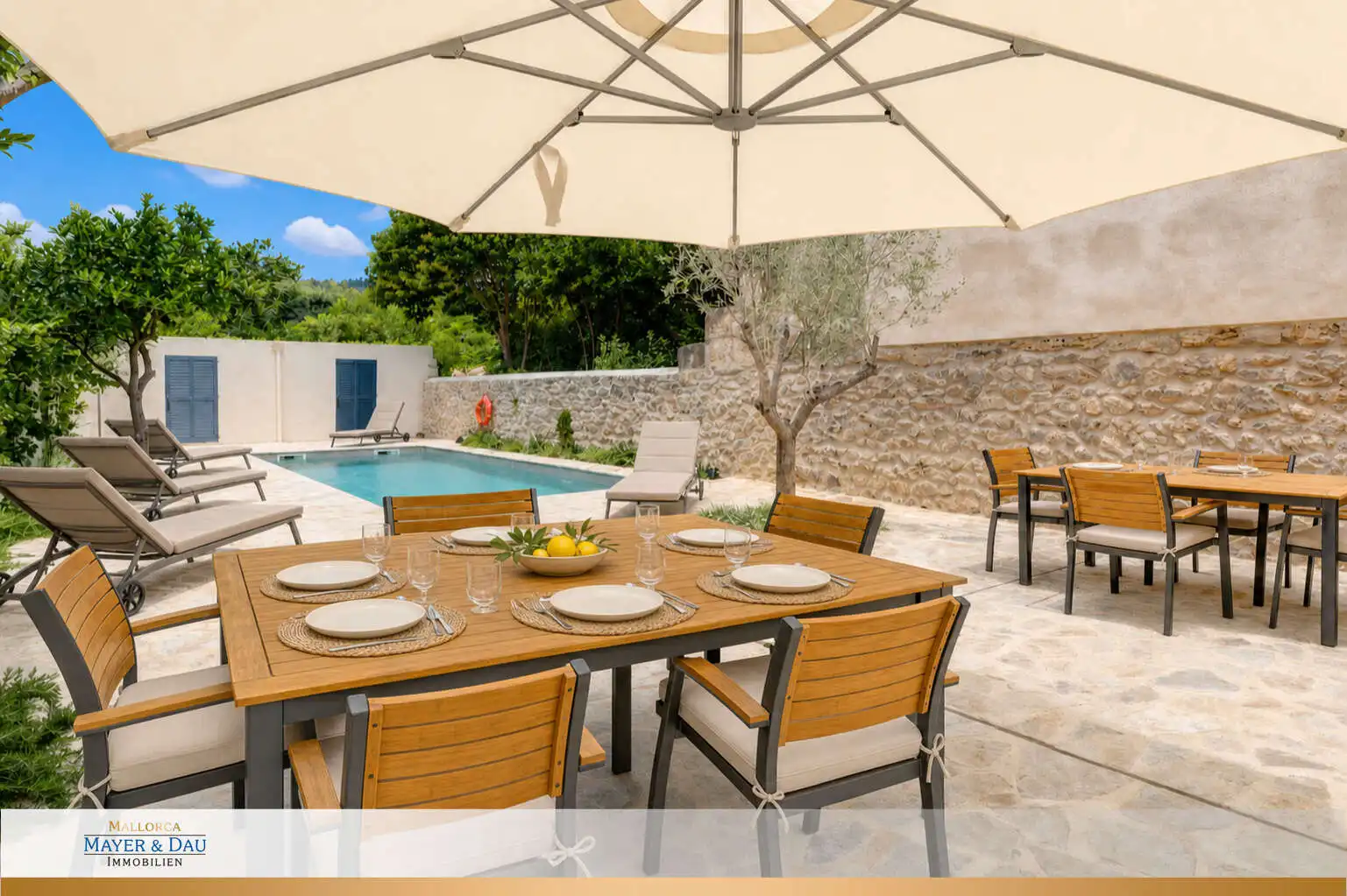 Terraza de Casa o chalet en venta en Pollença con Aire acondicionado y Amueblado