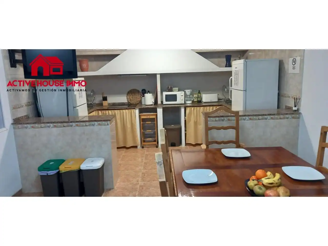 Cuina de Casa o xalet en venda en Amposta amb Aire condicionat, Jardí privat i Terrassa