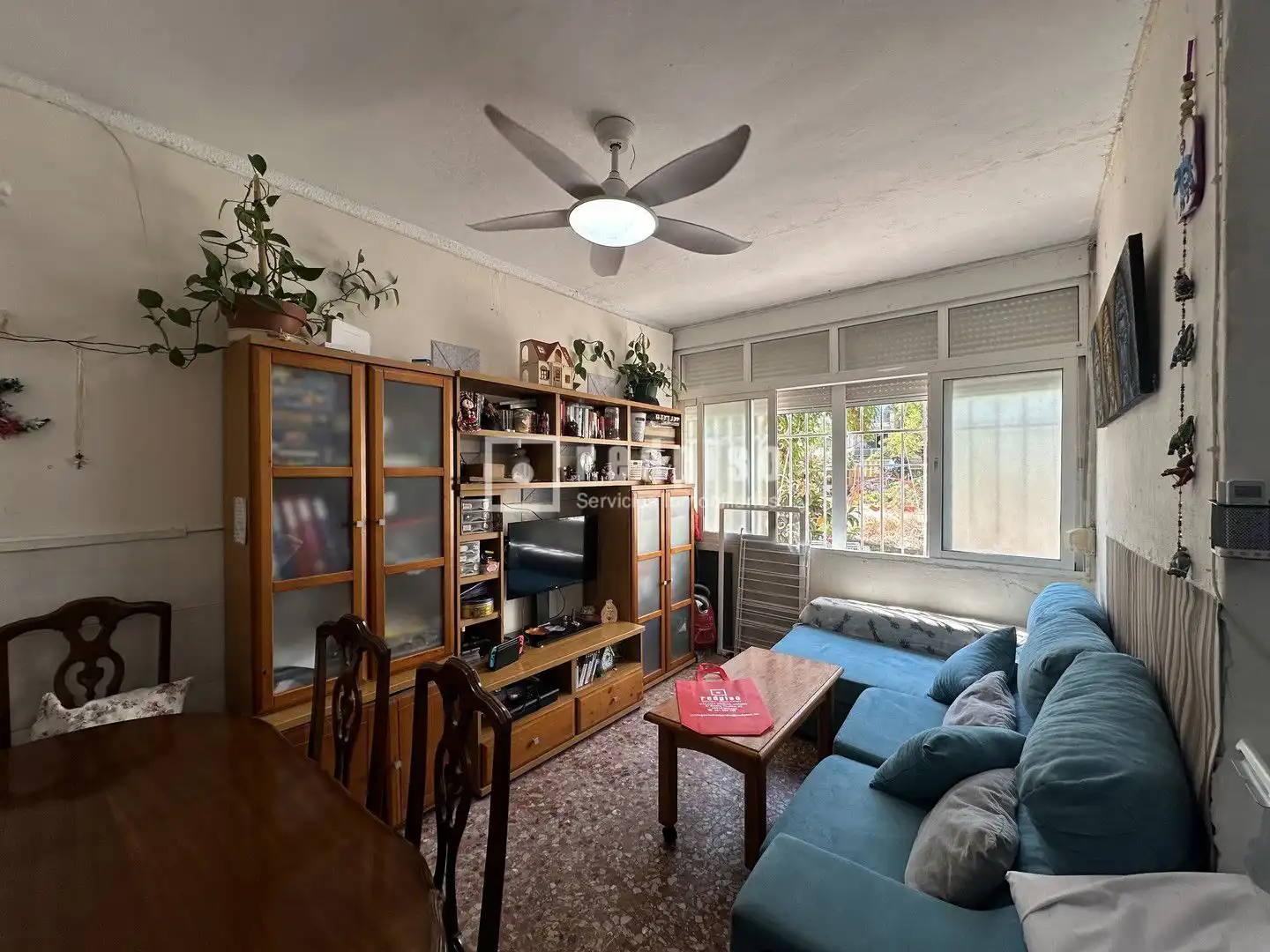 Wohnzimmer von Wohnung zum Verkauf in Málaga mit Klimaanlage, Heizung und Terrasse