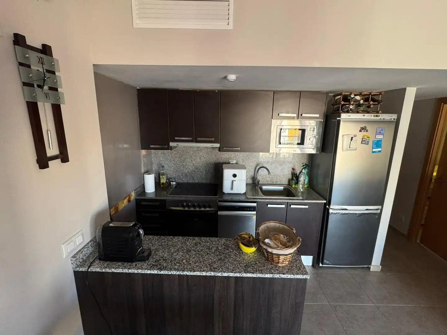 Cocina de Apartamento en venta en Roses con Aire acondicionado, Calefacción y Terraza