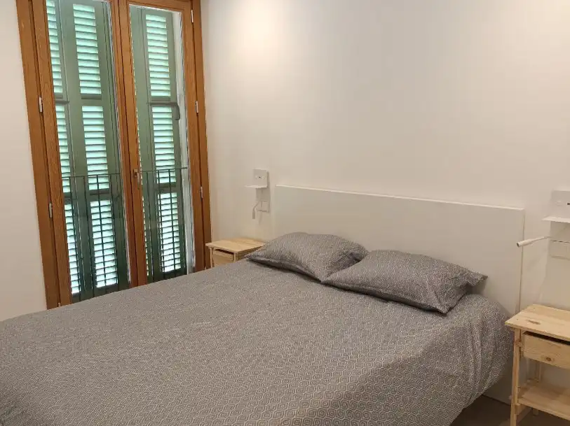 Bedroom of Flat for rent in  Palma de Mallorca  with Air Conditioner