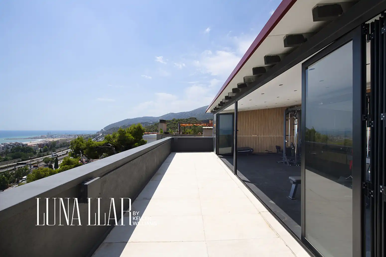 Terrasse von Haus oder Chalet zur Miete in Sitges mit Klimaanlage, Terrasse und Möbliert
