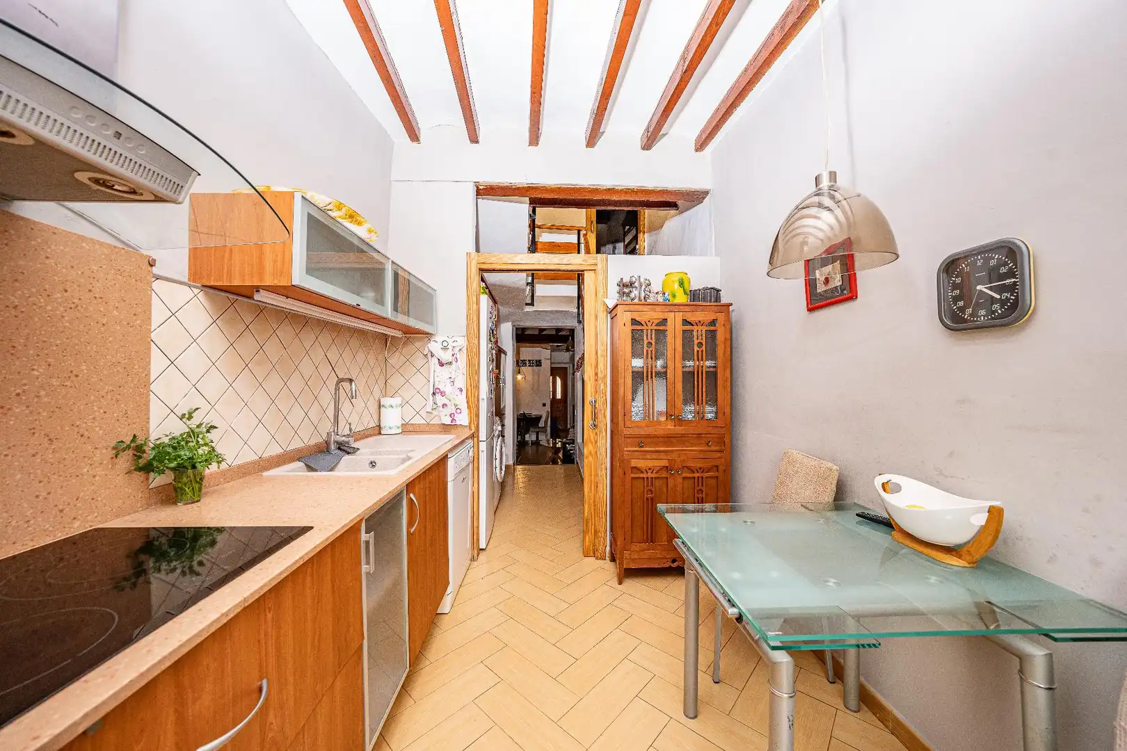 Cuina de Casa o xalet en venda en Polop amb Aire condicionat i Terrassa